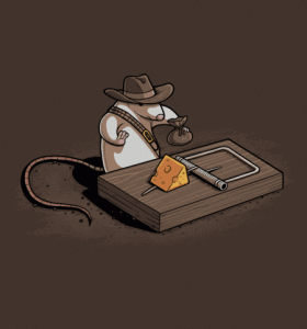 Indiana Mouse and the Temple of Cheese!